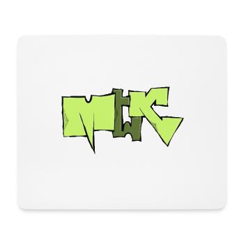 MTK CREW - Mousepad (Querformat) - Weiß - Vorne
