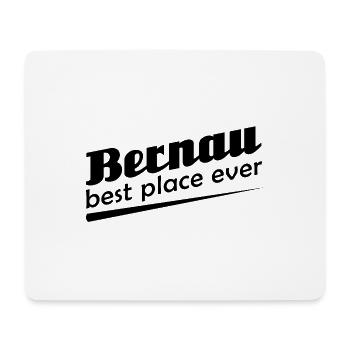 Bernau - Stadt best place ever - Mousepad (Querformat) - Weiß - Vorne