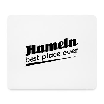 Hameln - Stadt best place ever - Mousepad (Querformat) - Weiß - Vorne