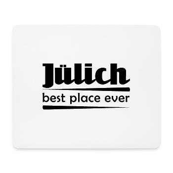 Jülich - Stadt best place ever - Mousepad (Querformat) - Weiß - Vorne