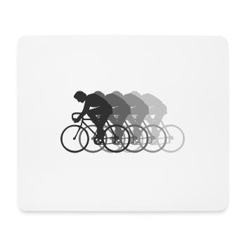 rennrad racing wheel vélo - Tapis de souris (format paysage) - blanc - Devant