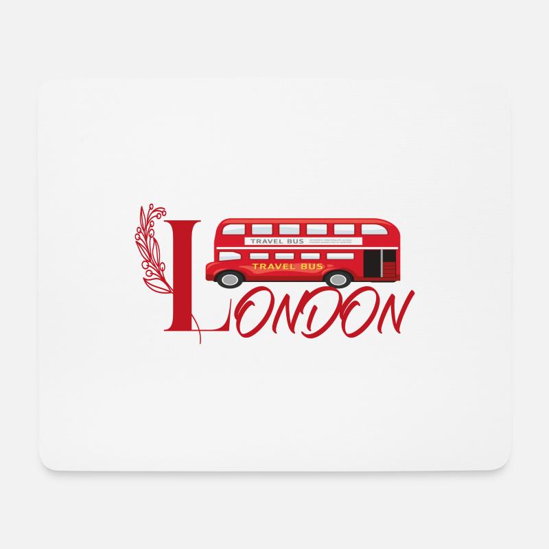 london - Mouse Pad (horizontal) - white