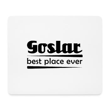 Goslar - Stadt best place ever - Mousepad (Querformat) - Weiß - Vorne