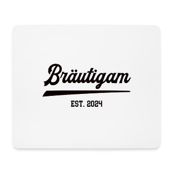 Bräutigam Abschied Team Groom Junggesellenabschied - Mousepad (Querformat) - Weiß - Vorne