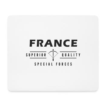France Superior Quality - Tapis de souris (format paysage) - blanc - Devant