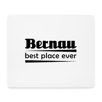 Bernau - Stadt best place ever - Mousepad (Querformat) - Weiß - Vorne