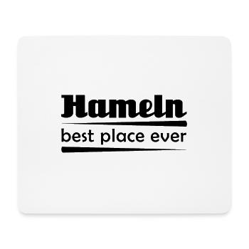 Hameln - Stadt best place ever - Mousepad (Querformat) - Weiß - Vorne