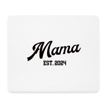 Mama Werden Mutterschaft in 2024 Neue Mutter Mami - Mousepad (Querformat) - Weiß - Vorne