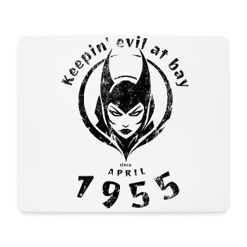 70. Geburtstag Keepin evil at bay since 04/1955 - Mousepad (Querformat) - Weiß - Vorne