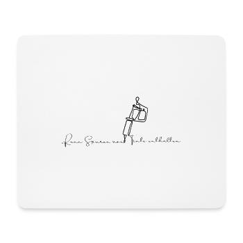 Tattoo Tinte - Mousepad (Querformat) - Weiß - Vorne