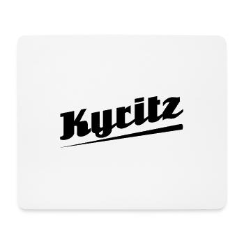 Kyritz - Textdesign mit Stadtnamen - Mousepad (Querformat) - Weiß - Vorne