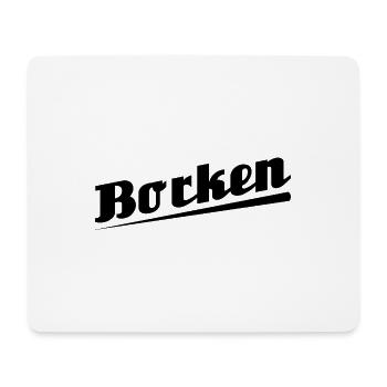 Borken - Textdesign mit Stadtnamen - Mousepad (Querformat) - Weiß - Vorne