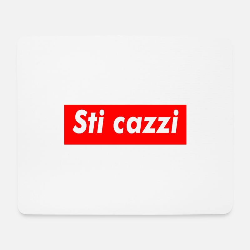 sti cazzi - Mouse Pad (horizontal) - white