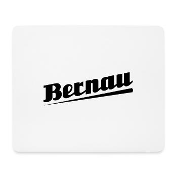 Bernau - Textdesign mit Stadtnamen - Mousepad (Querformat) - Weiß - Vorne