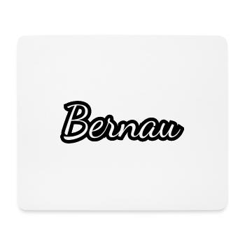 Bernau - Textdesign mit Stadtnamen - Mousepad (Querformat) - Weiß - Vorne