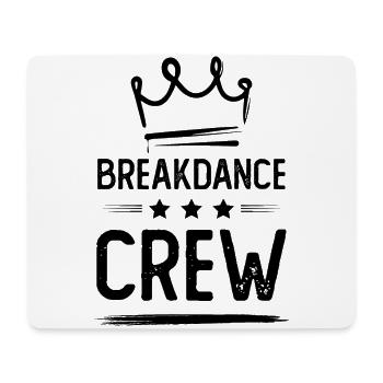 Breakdance Crew - Mouse Pad (horizontal) - white - Front