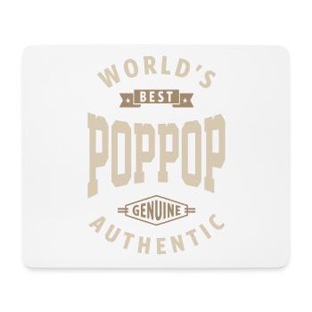 Bester Pop-Pop - Mousepad (Querformat) - Weiß - Vorne