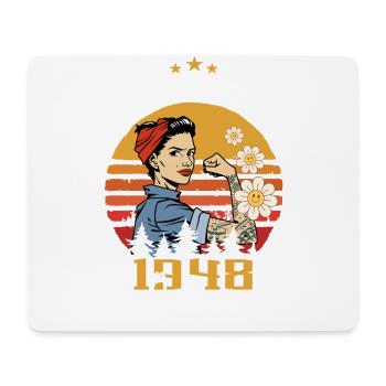 Legendary since May 1948 - May 1948 Birthday 1948 - Mouse Pad (horizontal) - white - Front
