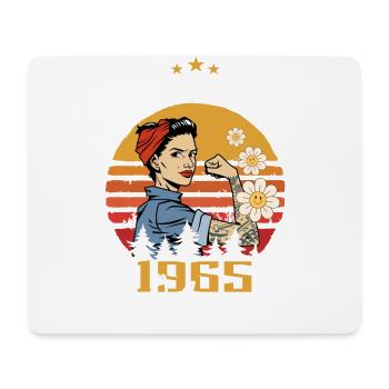 Legendary since May 1965 - May 1965 Birthday 1965 - Mouse Pad (horizontal) - white - Front