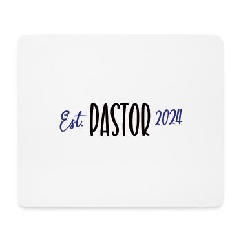 2024 Pastor Dankeschön Arbeit Beruf Kirche Glaube - Mousepad (Querformat) - Weiß - Vorne