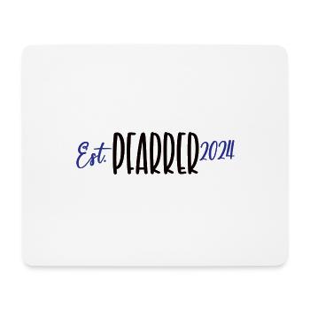 Pfarrer 2024 Pastor Beruf Gemeinde Geistlicher - Mousepad (Querformat) - Weiß - Vorne