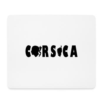 Corsica Korsika Insel Flagge Symbol Geschenk - Mousepad (Querformat) - Weiß - Vorne