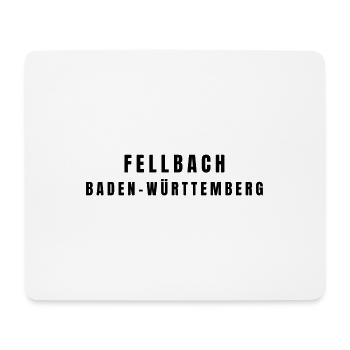 Fellbach, Bade-Wurtemberg - Tapis de souris (format paysage) - blanc - Devant
