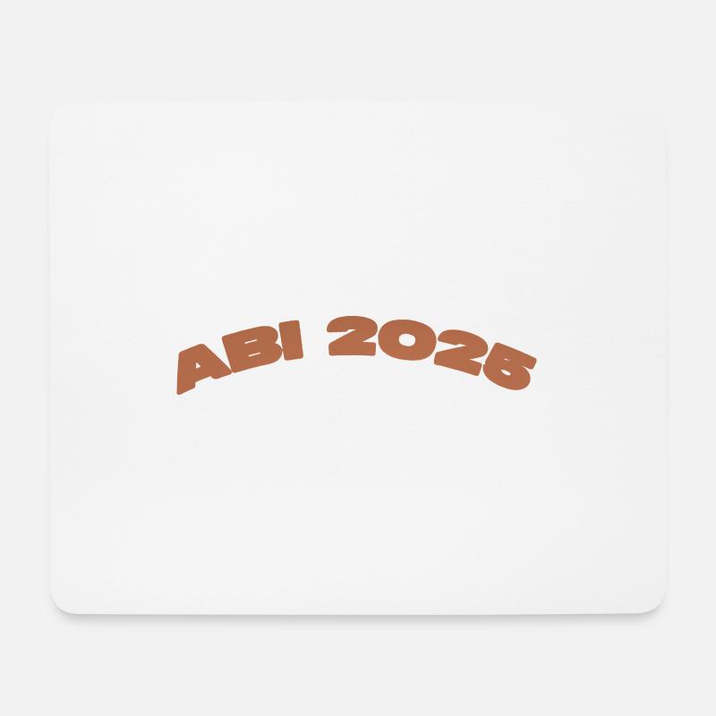 ABI 2025 – Wir lassen’s krachen! 🎉 - Mousepad (Querformat) - Weiß