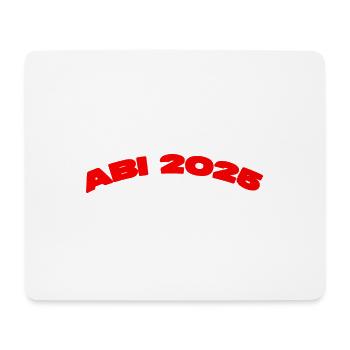 ABI 2025 – Wir lassen’s krachen! 🎉 - Mousepad (Querformat) - Weiß - Vorne