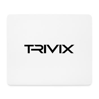 TRIVIX Offizielles Merchandise | Elektronische Musik - Mousepad (Querformat) - Weiß - Vorne