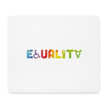 Equality - Mouse Pad (horizontal) - white - Front