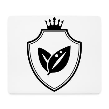 Leaf Ecology Coat of Arms - Mouse Pad (horizontal) - white - Front