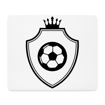 Football crest - Mouse Pad (horizontal) - white - Front