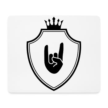 Symbole des armoiries du parti - Tapis de souris (format paysage) - blanc - Devant