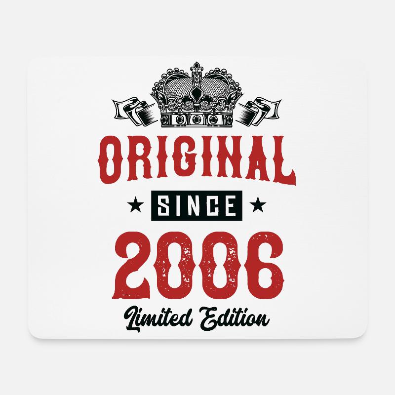 2006 limited edition - Mousepad (Querformat) - Weiß