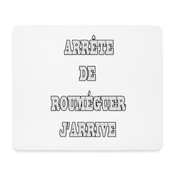 Expression Française rouméguer - Tapis de souris (format paysage) - blanc - Devant