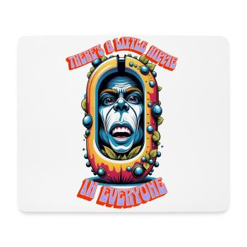 Il y a un peu de hippie dans tout le monde 10 - Tapis de souris (format paysage) - blanc - Devant