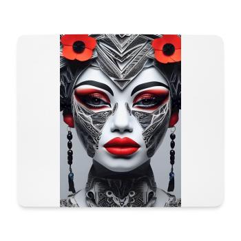 Asian Beauty#9 - Tapis de souris (format paysage) - blanc - Devant