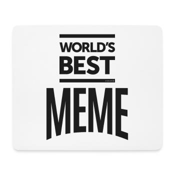 Best Meme - Mouse Pad (horizontal) - white - Front