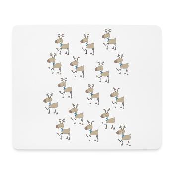 Weihnachten - Mousepad (Querformat) - Weiß - Vorne