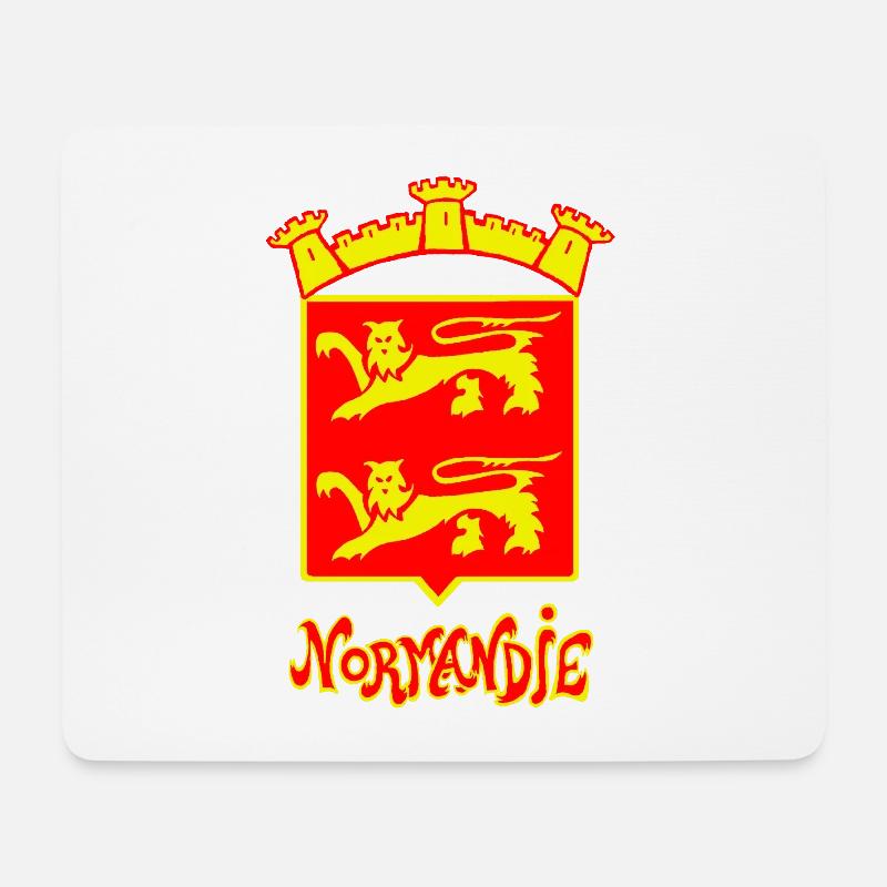 LION OF NORMANDY Louis RUNEMBERG © Adagp - Mouse Pad (horizontal) - white
