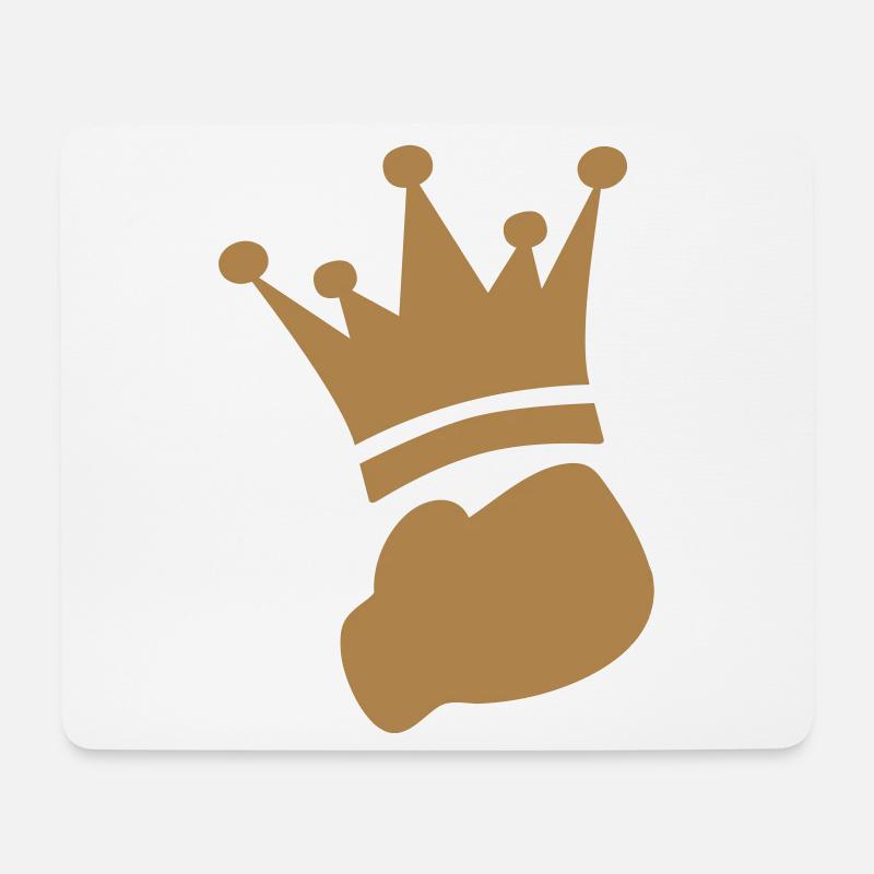 Boxen - Boxer - Mousepad (Querformat) - Weiß