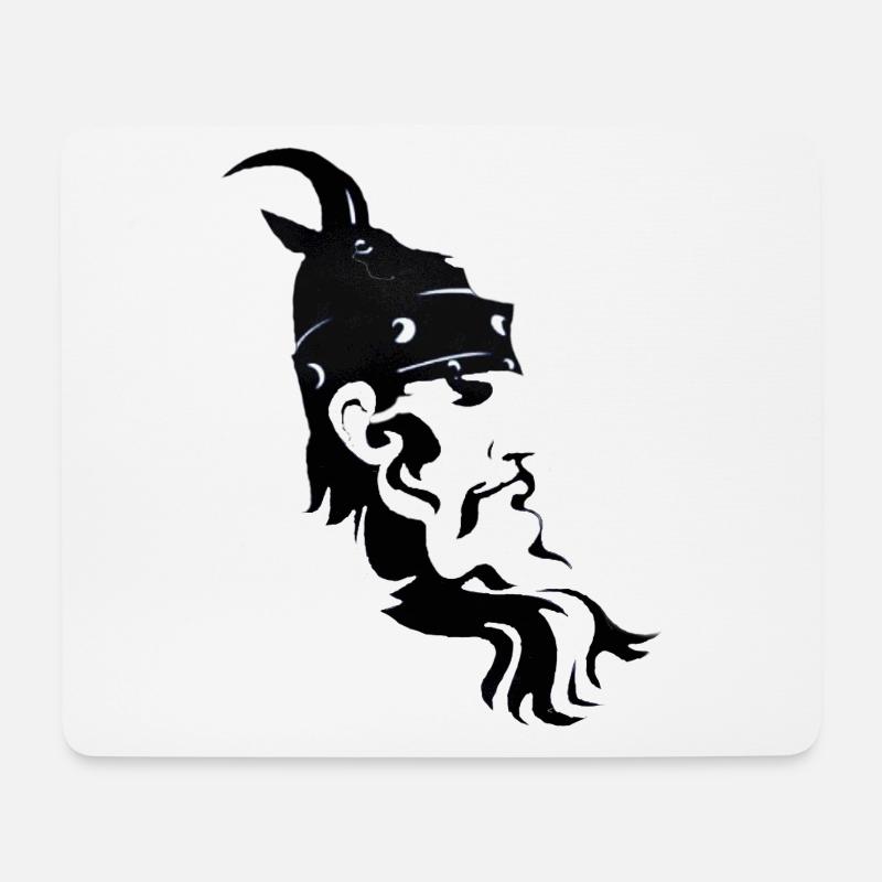 Gjergj Kastrioti - Mouse Pad (horizontal) - white