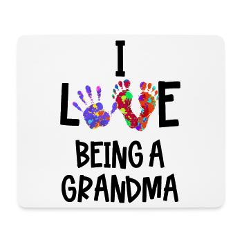 Oma Statement Großmutter Pensionistin Alte Frau - Mousepad (Querformat) - Weiß - Vorne