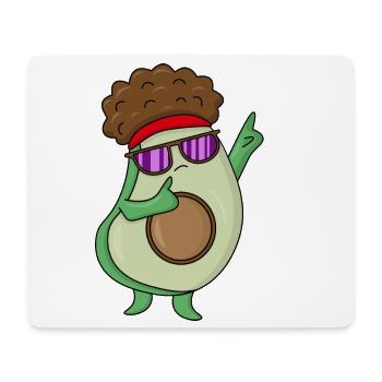Danse Cool Avacado - Tapis de souris (format paysage) - blanc - Devant