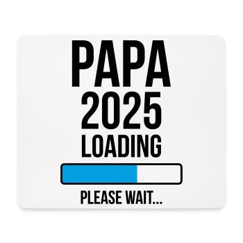 Papa 2025 Loading Please wait... - Mouse Pad (horizontal) - white - Front