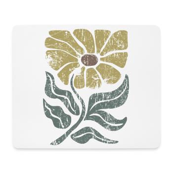 Blumen - Frühling - Sommer - Spruch - Mousepad (Querformat) - Weiß - Vorne