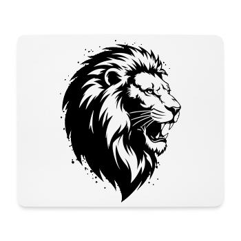 Mad Leon - Mouse Pad (horizontal) - white - Front