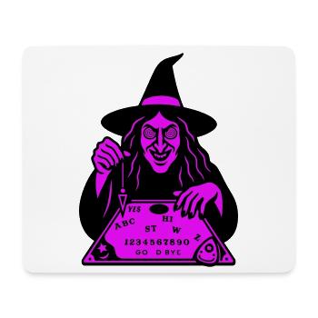 Hypnotic Witch Board - Mousepad (Querformat) - Weiß - Vorne