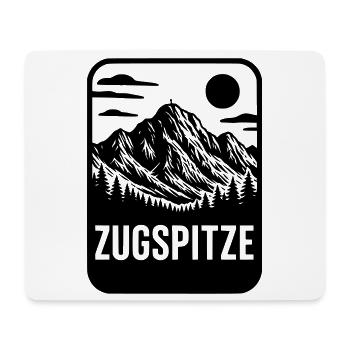 Zugspitze Berg Allemagne - Tapis de souris (format paysage) - blanc - Devant